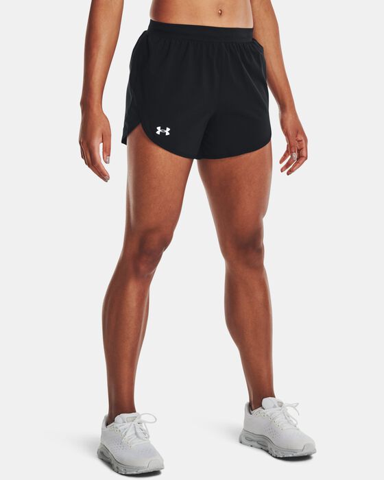 Women's UA Fly-By Elite 3'' Shorts image number 0