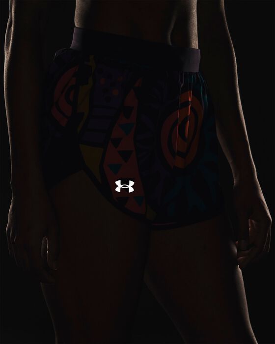 Women's UA Run in Peace Shorts image number 4