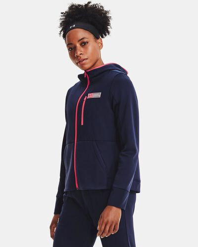 Women's UA Armour+ Mixed Media Full-Zip