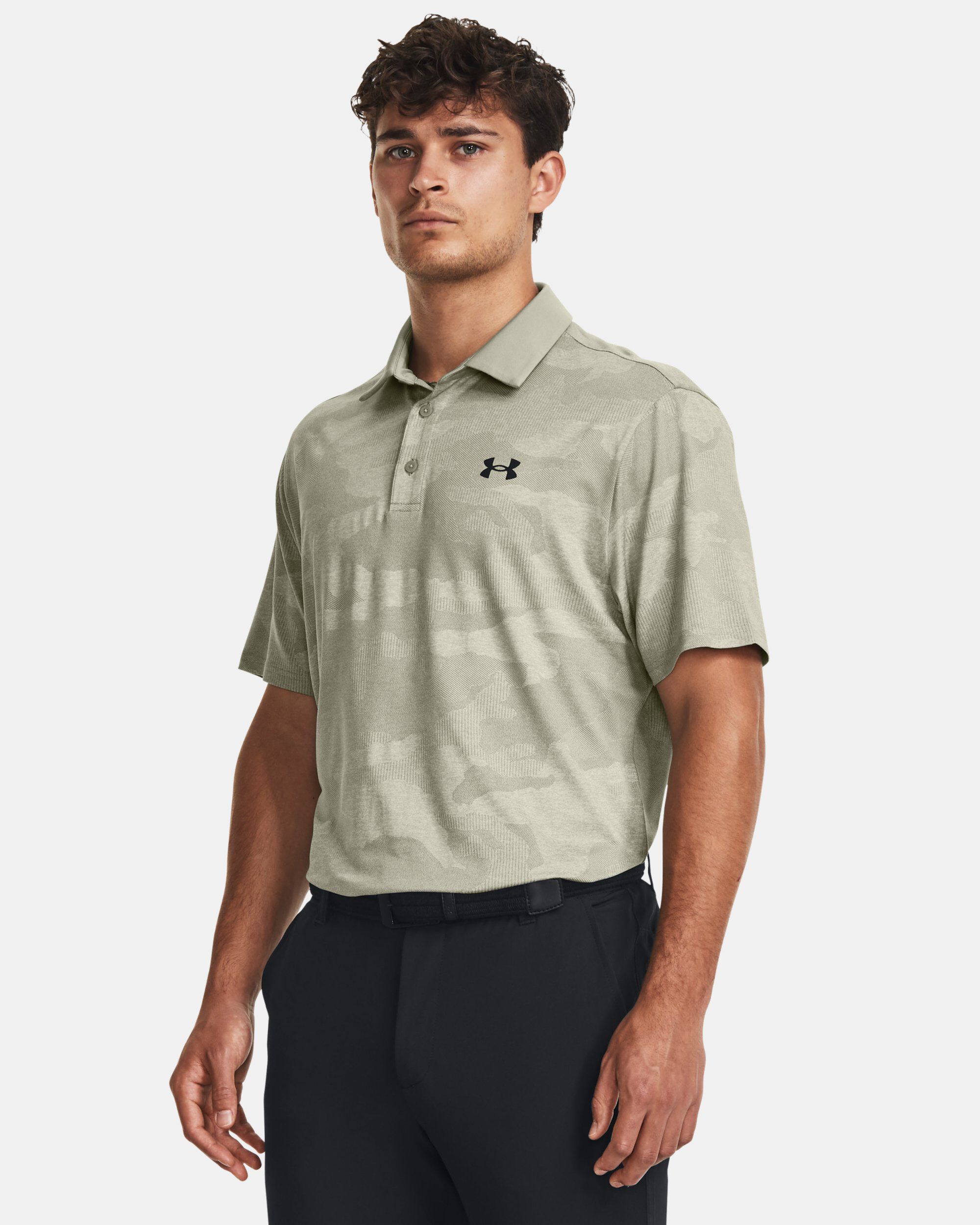 Green under armour polo deals
