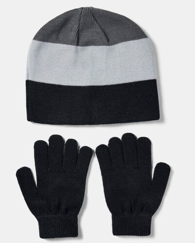 Boys' UA Beanie Glove Combo