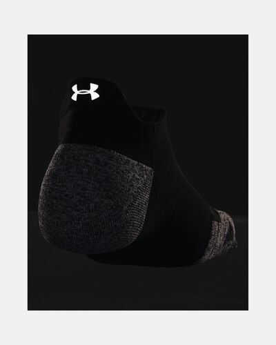 Unisex UA ArmourDry™ Run Cushion No Show Tab Socks