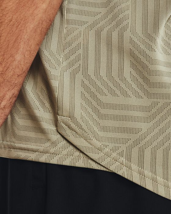 Men's UA Training Vent Jacquard Short Sleeve image number 3