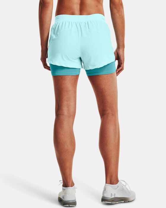 Women's UA Iso-Chill Run 2-in-1 Shorts image number 1