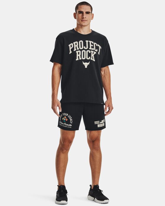 Men's Project Rock Heavyweight Terry Shorts image number 2