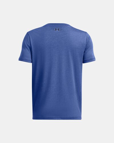 Boys' UA Logo Wordmark Short Sleeve