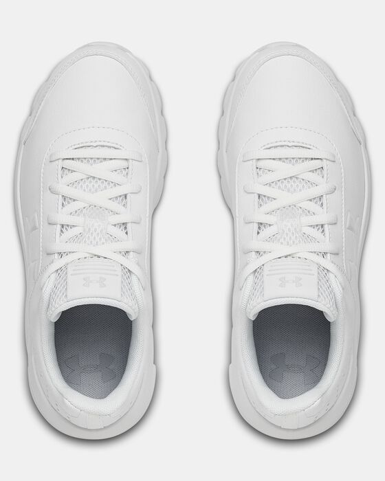 Grade School UA Assert 8 Uniform Synthetic Running Shoes image number 2