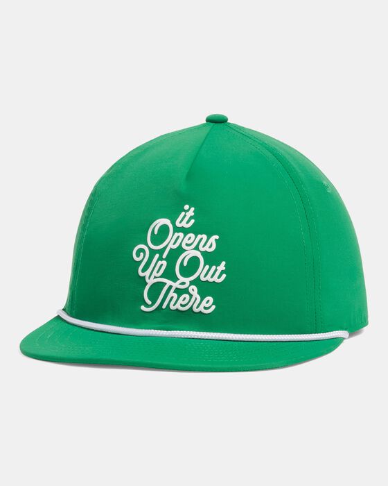 Men's UA Drive 5-Panel Snapback Cap image number 0