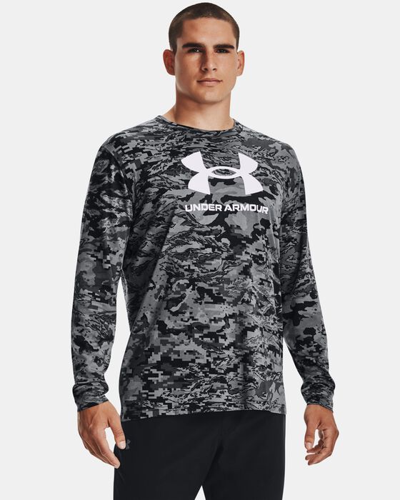 Men's UA ABC Camo Long Sleeve image number 0