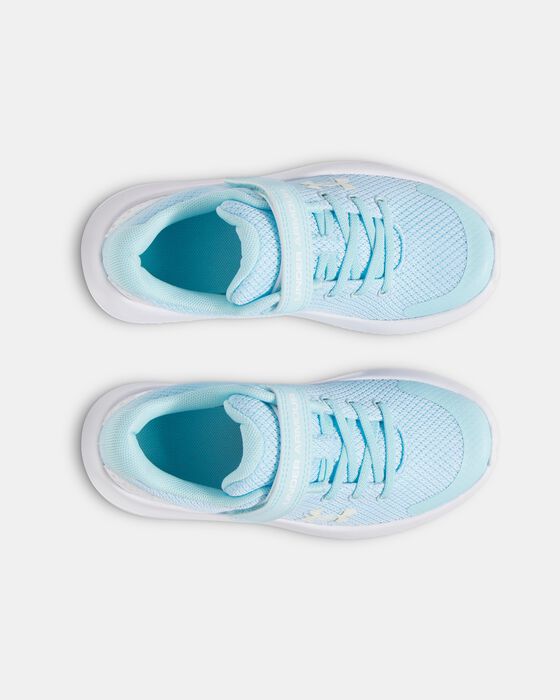 Girls' Pre-School UA Surge 4 AC Running Shoes image number 2