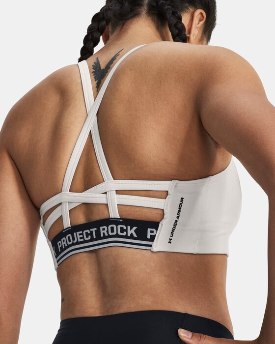 Women's Project Rock All Train Crossback Bra image number 4