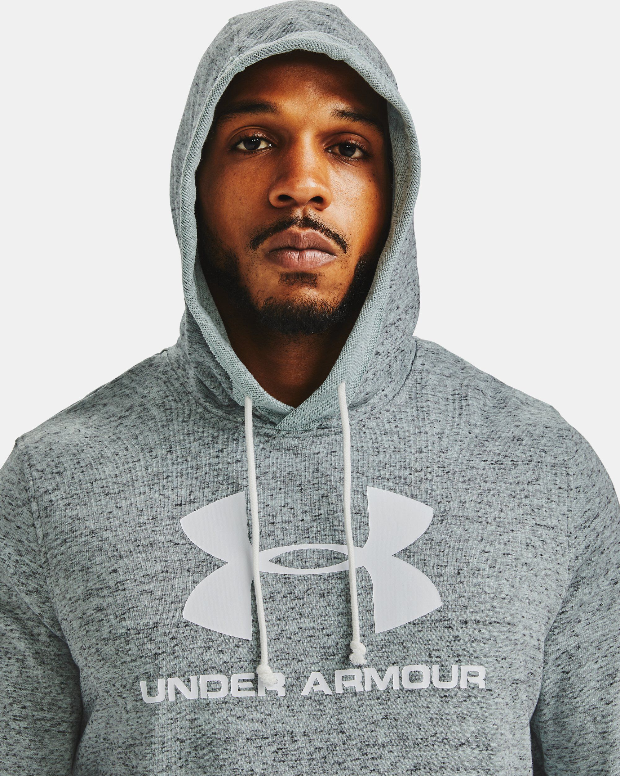 Buy Men s UA Sportstyle Terry Logo Hoodie Blue in Dubai UAE Under Armour