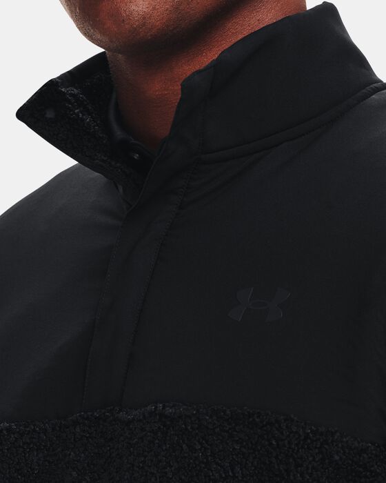 Men's UA SweaterFleece Pile Pullover image number 3