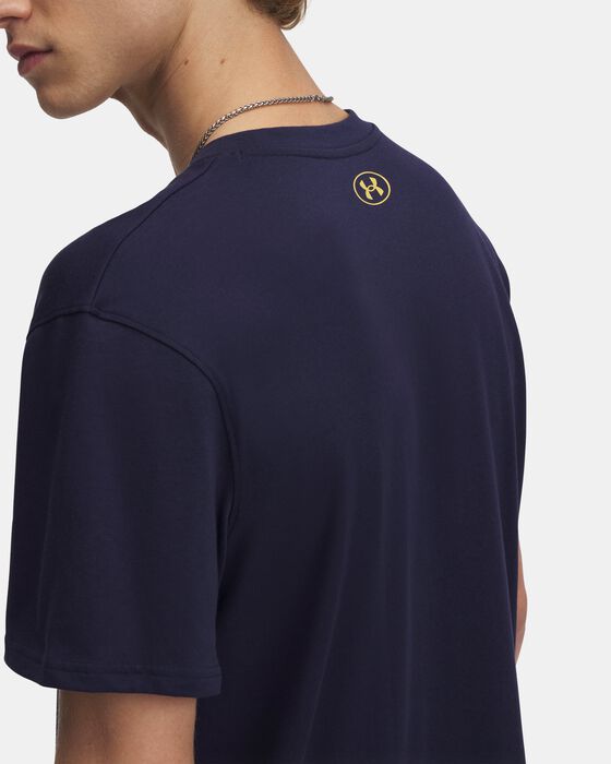 Men's UA Holiday Heavyweight Short Sleeve image number 2