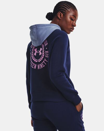 Women's UA Rival Fleece Colorblock Hoodie