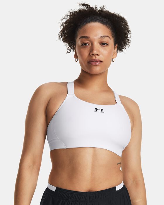 Women's HeatGear® Armour High Sports Bra image number 0