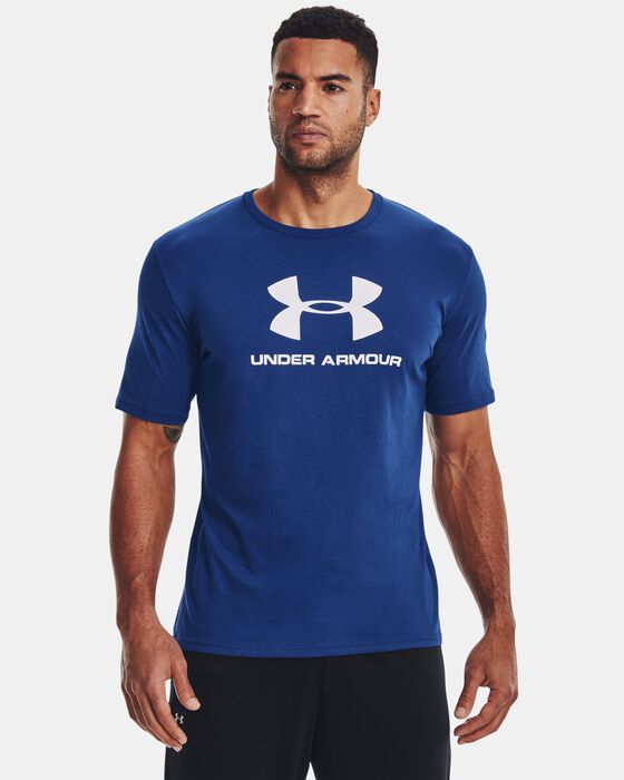 Men's UA Sportstyle Logo Short Sleeve image number 0