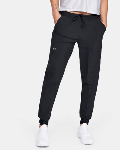 Buy Under Armour Women's UA Armour Sport Woven Pants Black in KSA -SSS