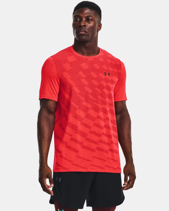 Men's UA Seamless Radial Short Sleeve image number 0