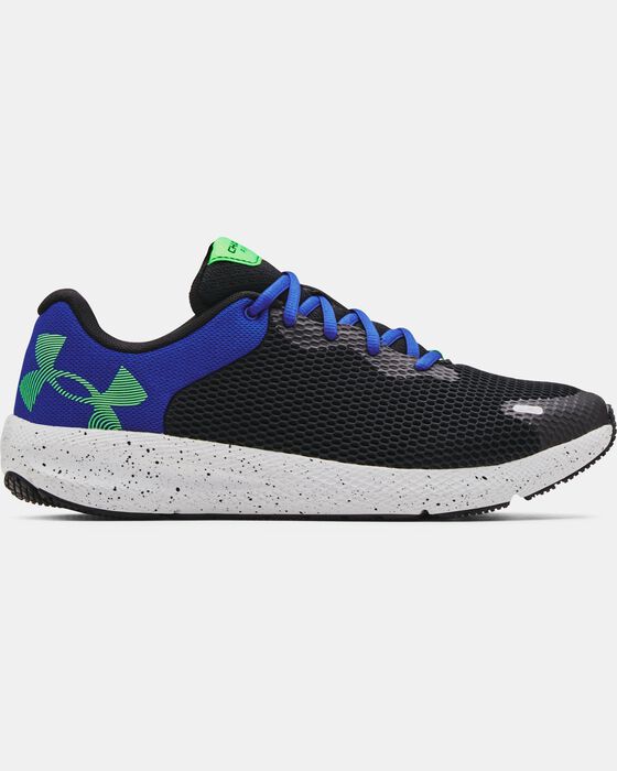 Men's UA Charged Pursuit 2 Big Logo Speckle Running Shoes image number 0