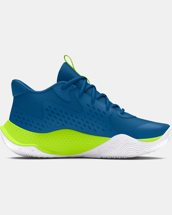 Grade School UA Jet '23 Basketball Shoes image number 6