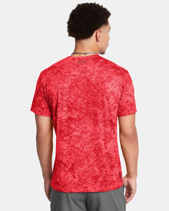 Men's UA Vanish Elite Vent Printed Short Sleeve image number 1