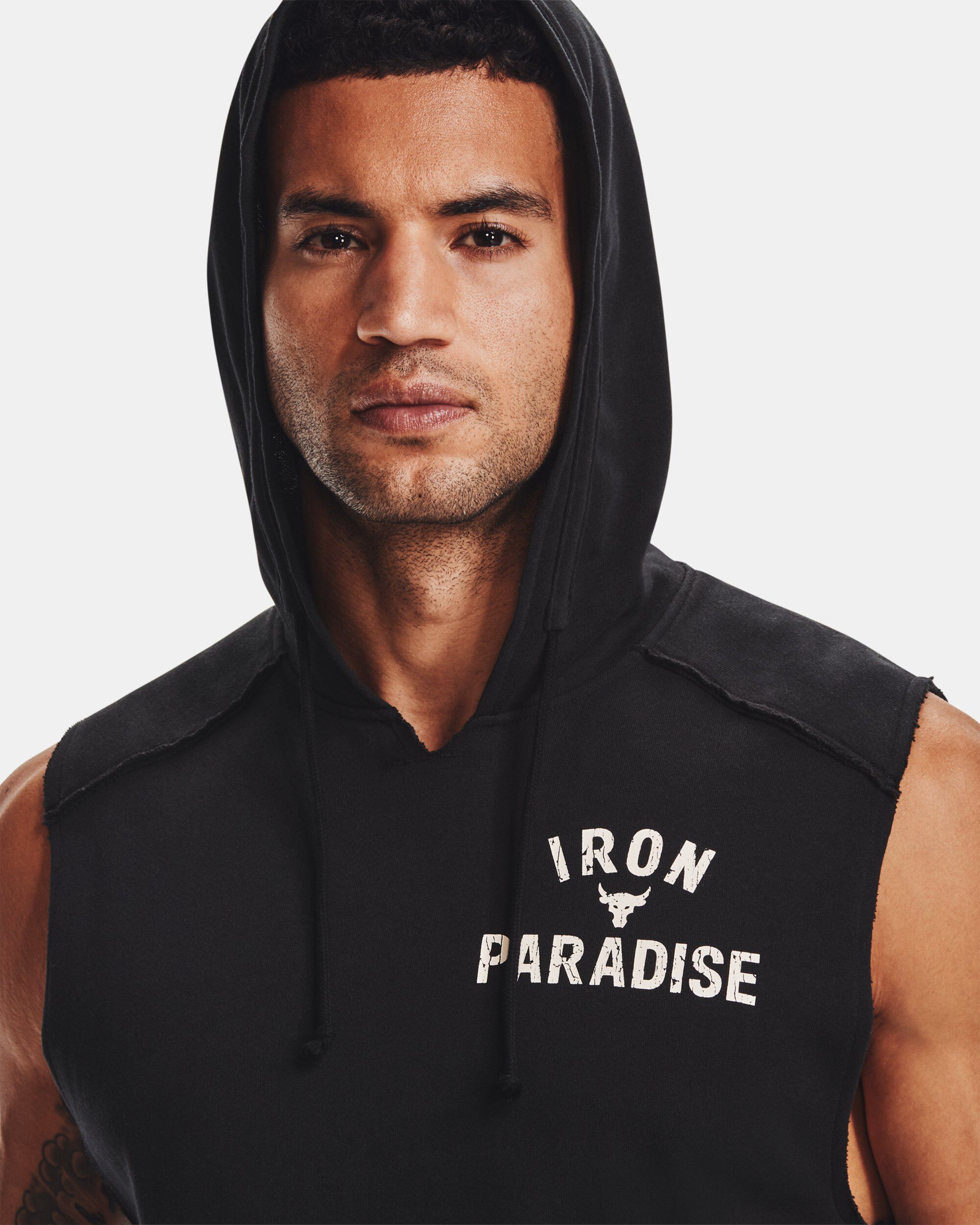 Under armour vanish sleeveless hoodie on sale