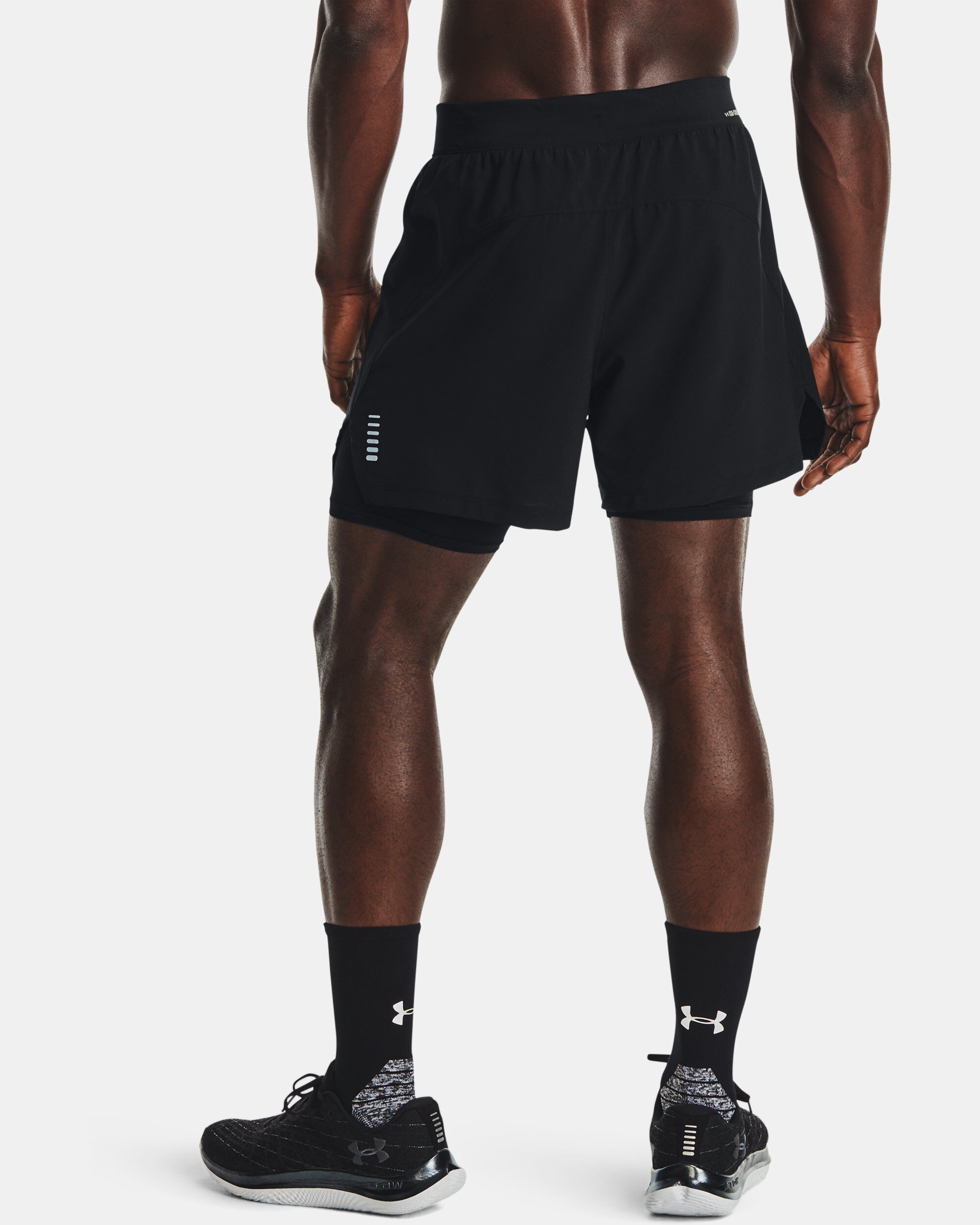 Under armour 2 best sale in 1 shorts