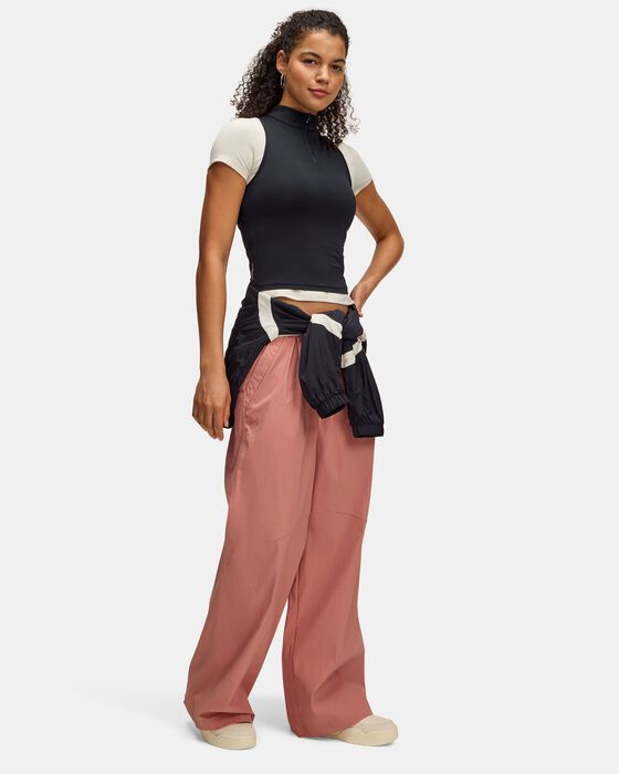 Women's UA Unstoppable Woven Parachute Pants image number 2