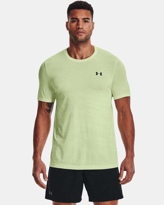 Men's UA Seamless Wave Short Sleeve image number 0