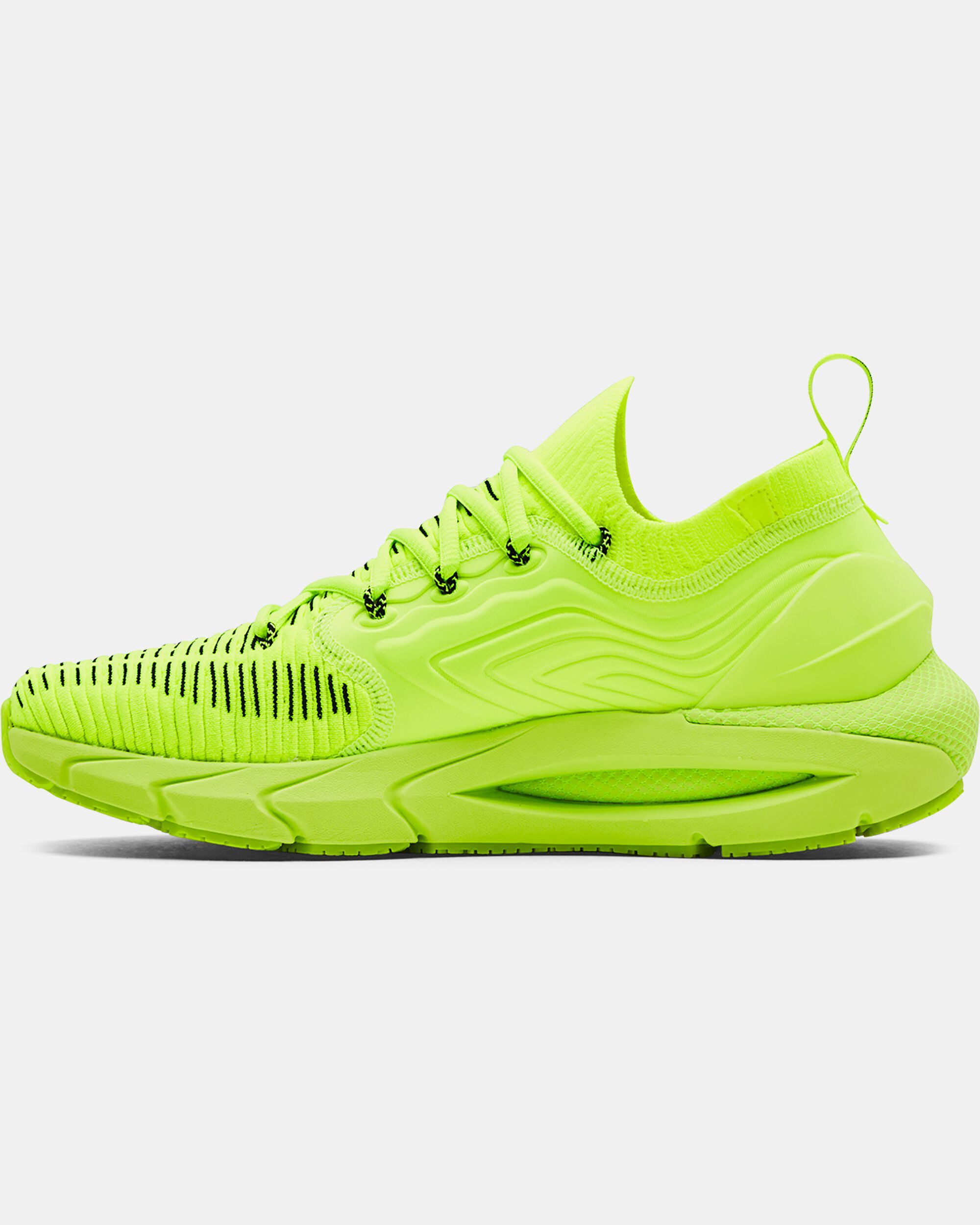 Buy Men s UA HOVR Phantom 2 IntelliKnit Running Shoes Yellow in Dubai UAE Under Armour