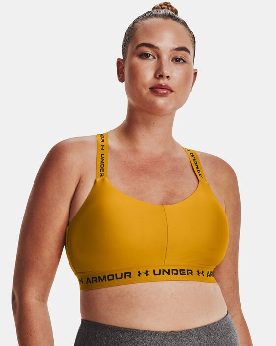 Women's UA Crossback Low Sports Bra image number 4