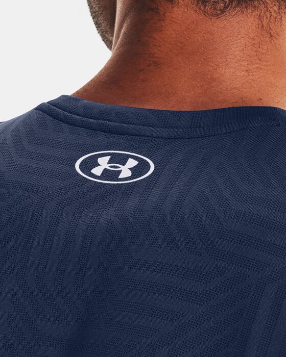 Men's UA Training Vent Jacquard Short Sleeve image number 3
