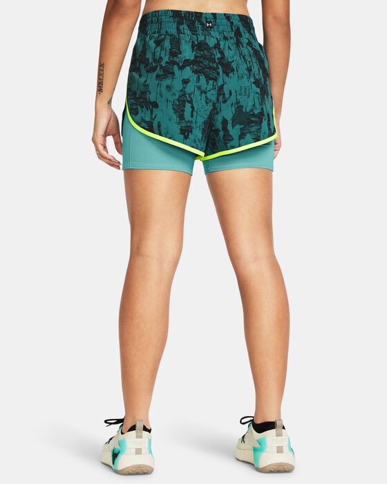 Women's Project Rock Leg Day Flex Printed Shorts image number 1