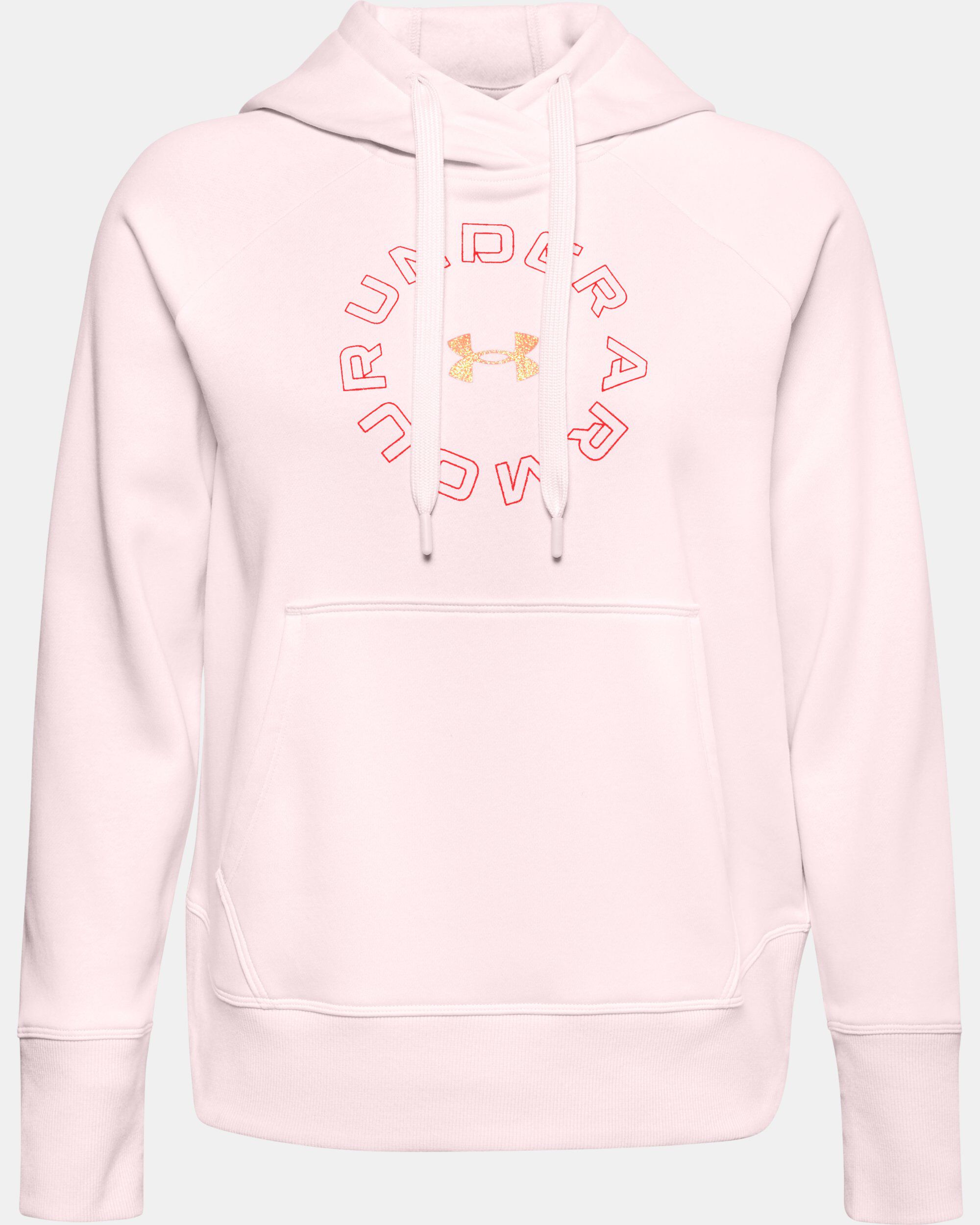 Women's ua rival fleece metallic hoodie outlet