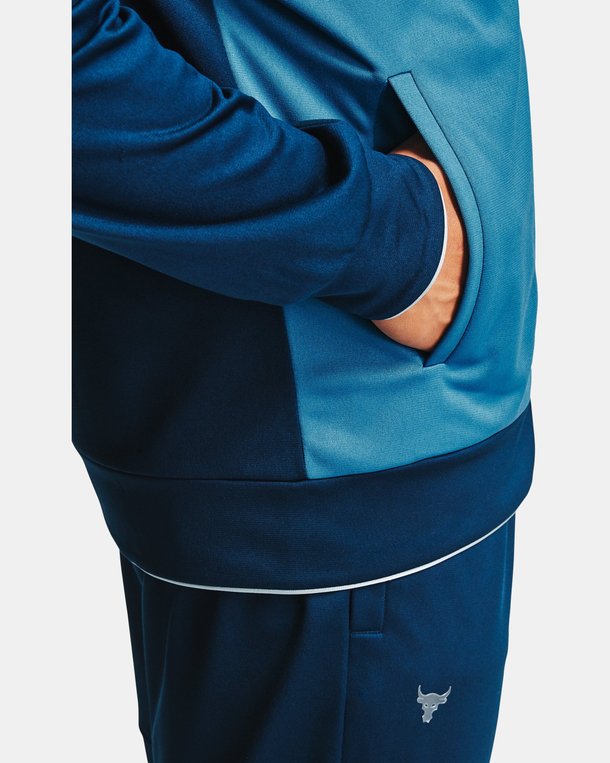 Under Armour Men s Project Rock Knit Track Jacket Blue in Dubai UAE