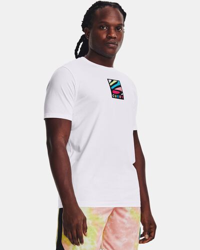 Men's Curry Multicolor Logo Short Sleeve