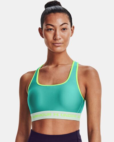 Women's Armour® Mid Crossback Pocket Sports Bra