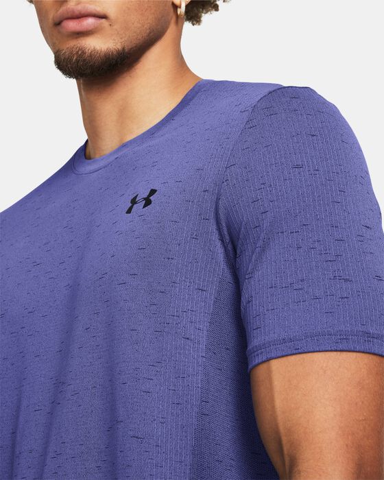 Men's UA Vanish Seamless Short Sleeve image number 3