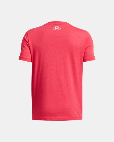 Boys' UA Logo Wordmark Short Sleeve