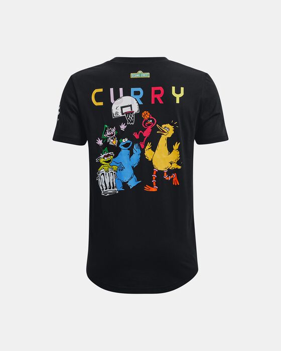 Boys' Curry Sesame Street Short Sleeve T-Shirt image number 1