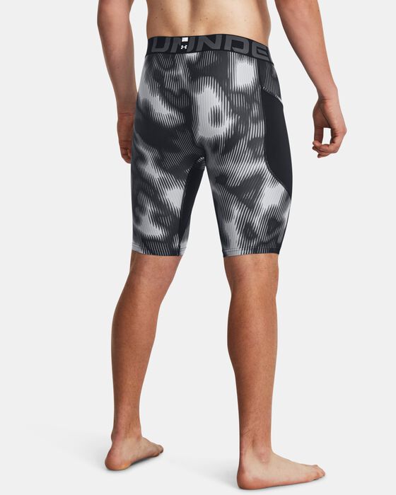 Men's HeatGearÂ® Printed Long Shorts image number 1
