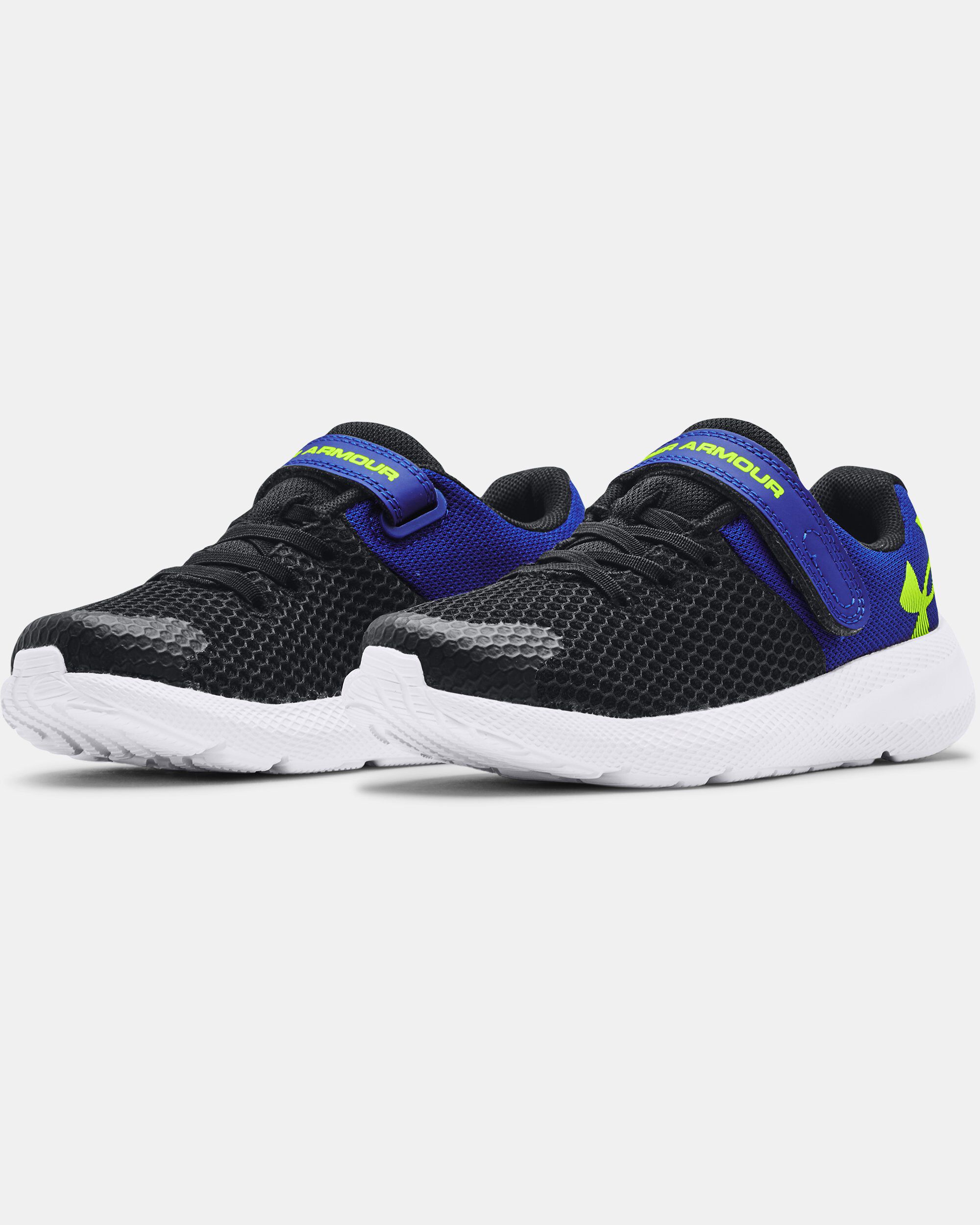 Under Armour Boys Pre School UA Pursuit 2 AC Big Logo Running