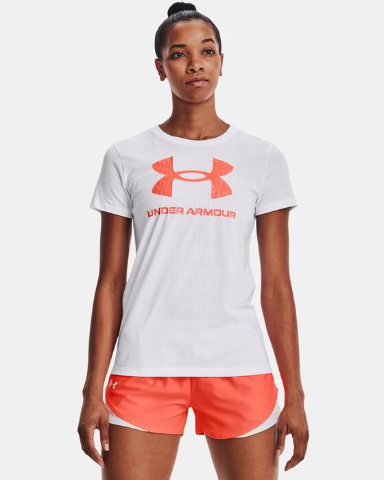 Women's UA Rival Logo Short Sleeve image number 0