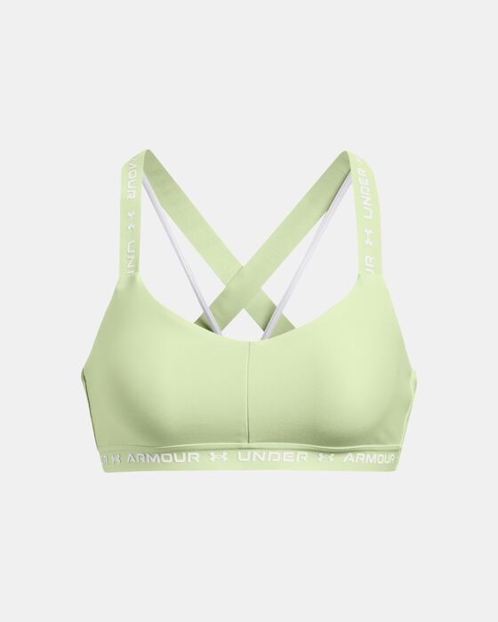 Women's UA Crossback Low Sports Bra image number 8