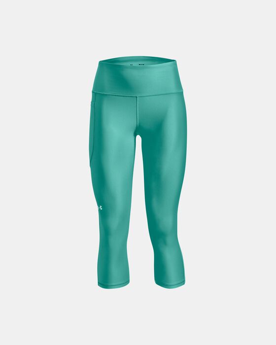 Women's HeatGear® Armour No-Slip Waistband Capris image number 4