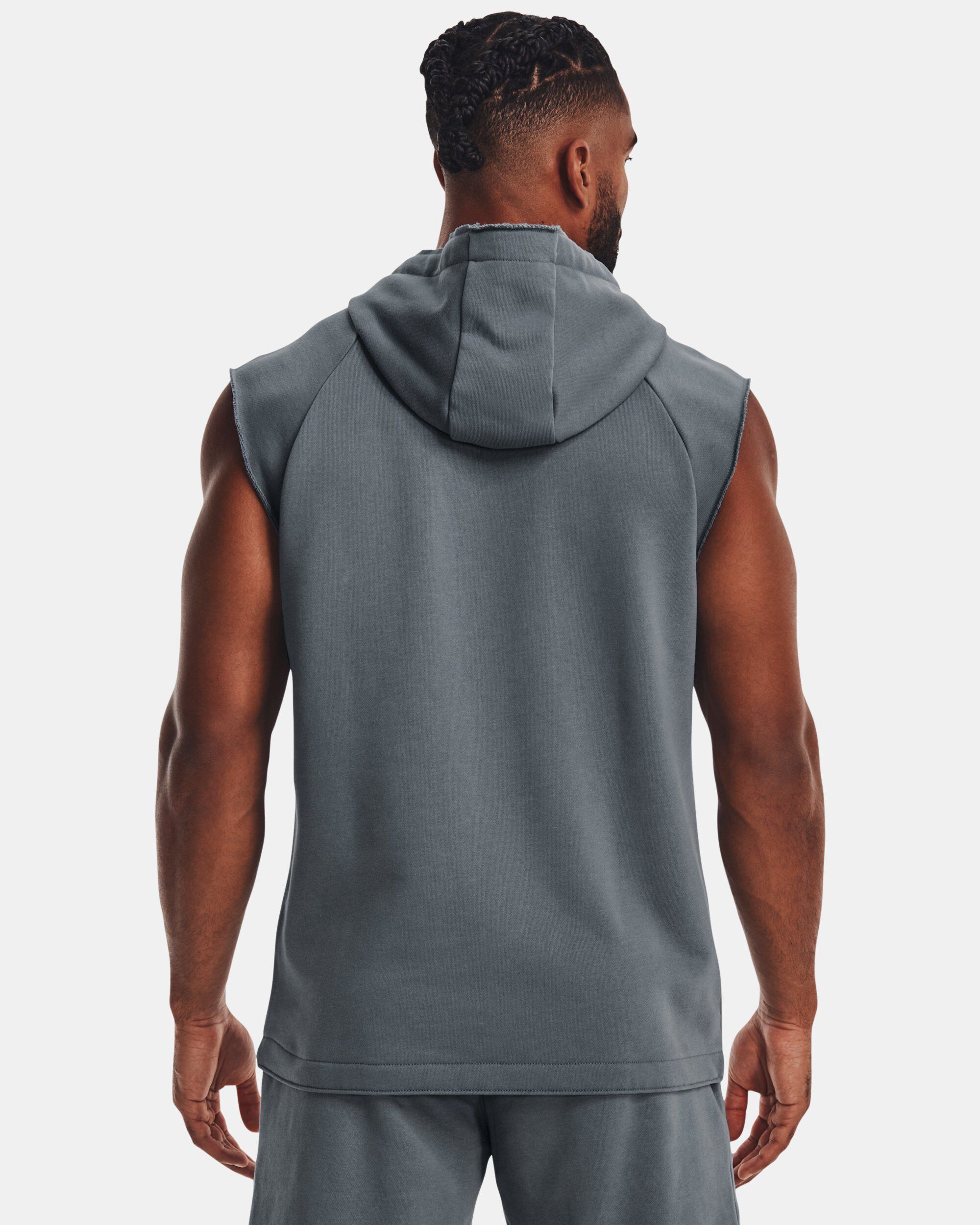 Under armour discount sleeveless hoodie
