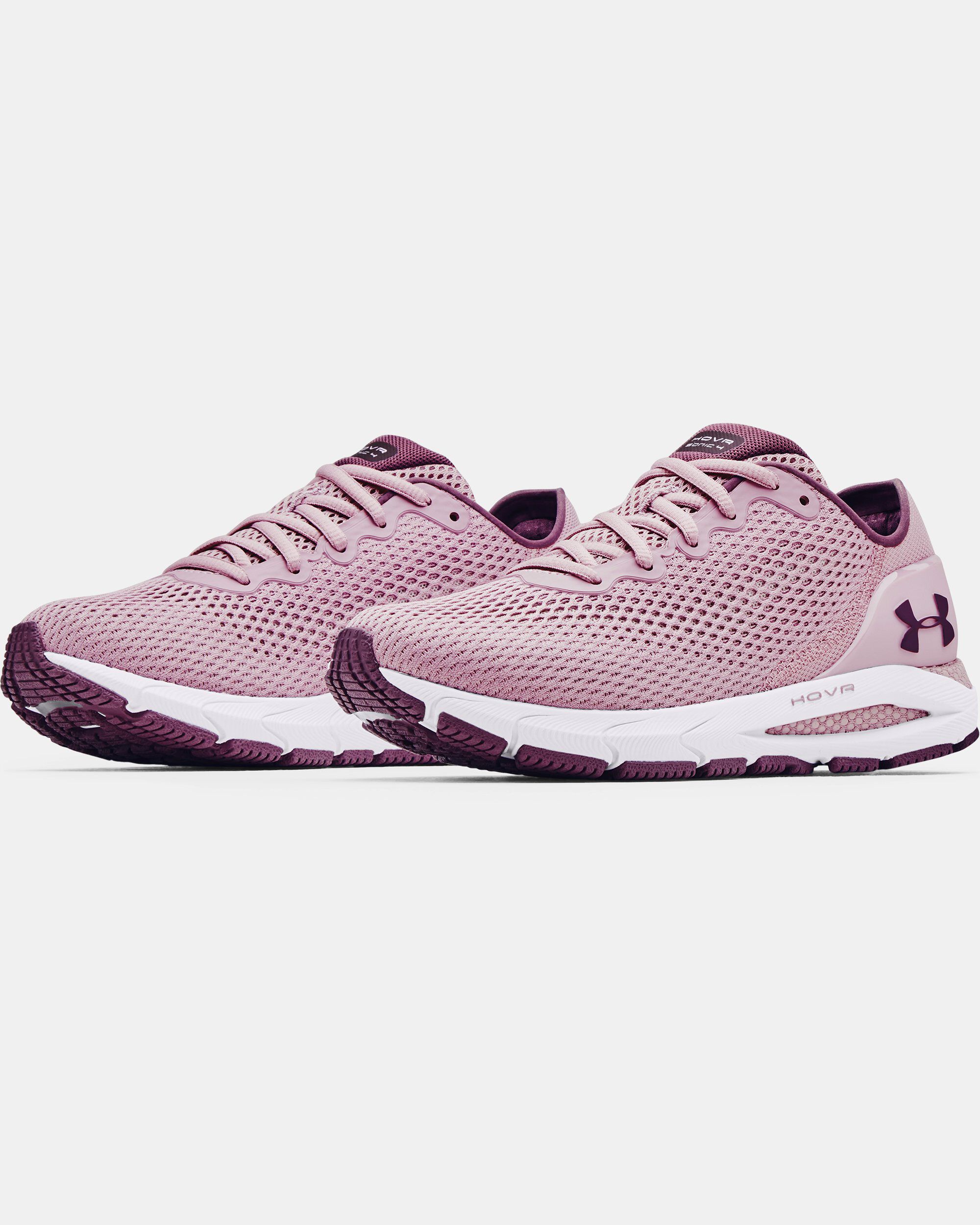 Under armour purple new arrivals womens shoes