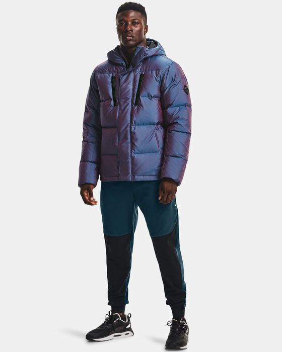 iridescent parka