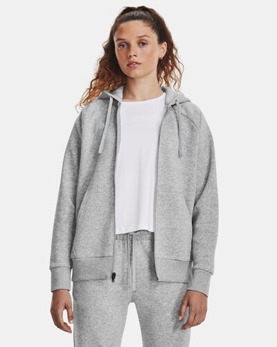 Women's UA Rival Fleece Full-Zip Hoodie